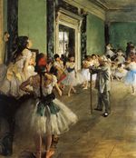 The Ballet Class 1874